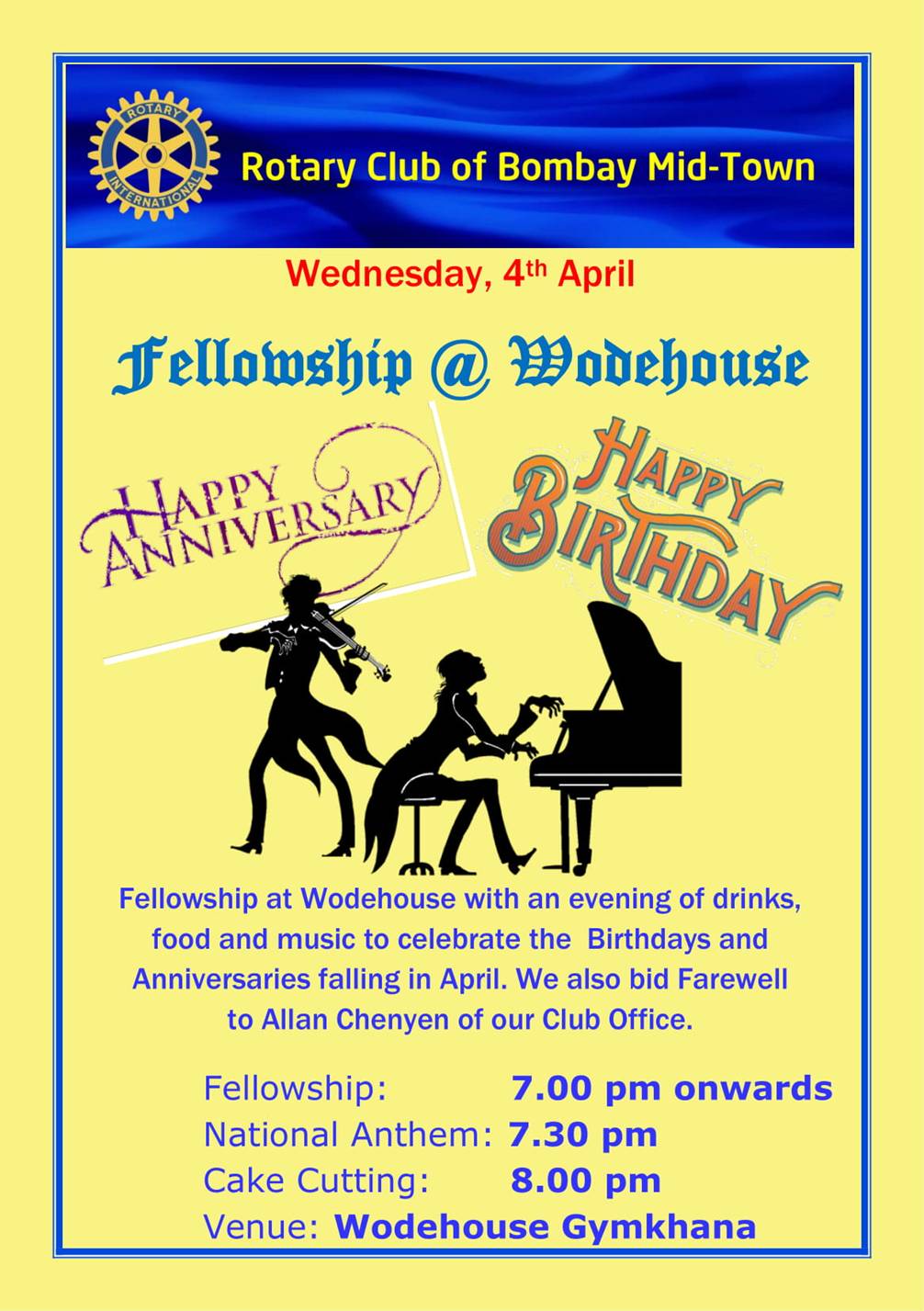 Fellowship at Wodehouse