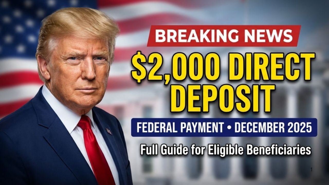 Federal $2,000 Deposit Arriving December 2025: Complete Guide for Beneficiaries