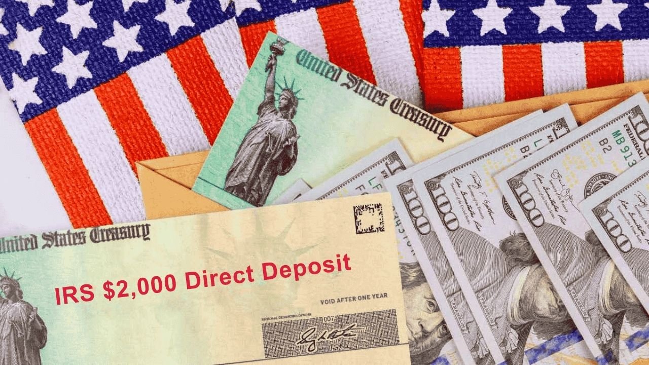 IRS Confirms $2,000 Direct Deposit for December 2025 – Eligibility, Payment Dates & How to Claim