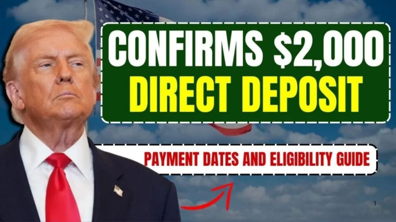 IRS Confirms $2,000 Direct Deposit for December: Payment Dates and Eligibility Guide